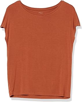 Daily Ritual Damen Women's TopAmazon Essentials Women's Short-Sleeved Boat Neck Standard Fit Jersey T-Shirt (formerly Daily Ritual)