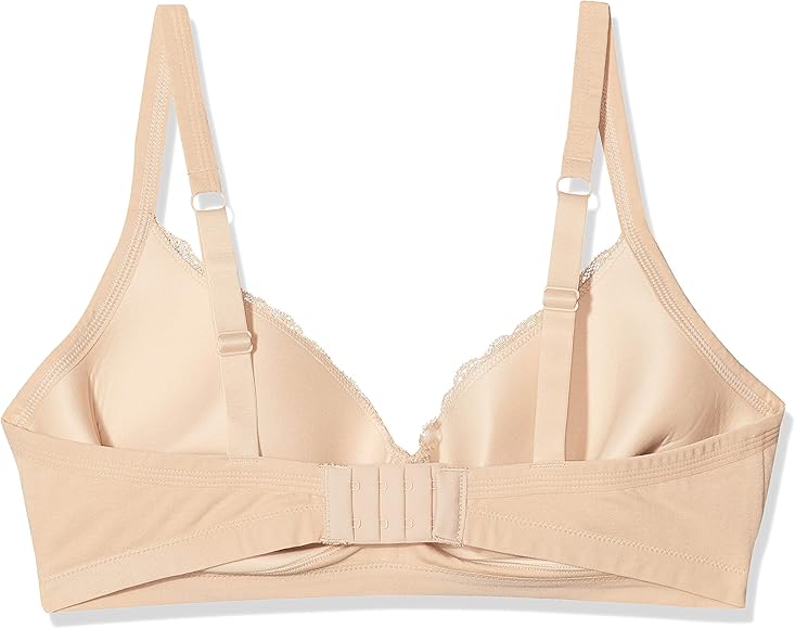 Iris & Lilly Women's Cotton Non-wired Padded Bra, 80E