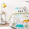 Catherine Lansfield Farm Animals Blue Single Duvet Cover & Pillowcase Bedding Set