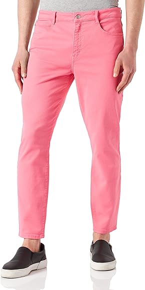 BOSS Women's Slim Crop 2.0 Light Blue Slim Fit Jeans in Super Stretch Denim