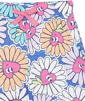Amazon Essentials Knitted Jersey Play Shorts (formerly Spotted Zebra) Girls and Girls, Multipacks