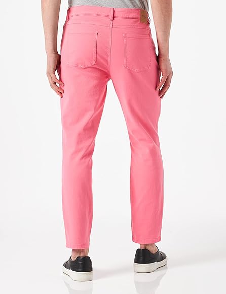 BOSS Women's Slim Crop 2.0 Light Blue Slim Fit Jeans in Super Stretch Denim