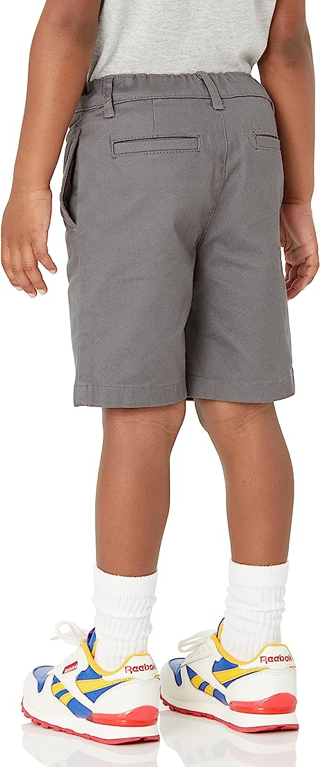 Amazon Essentials Fabric Pleated Bermuda Shorts (Wrinkle Resistant) Kids & Teens, 9YAER