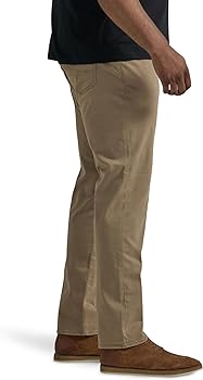 Lee Men's Modern Extreme Motion Straight Fit Large and High Series Jeans