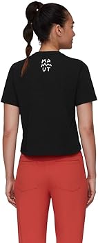 Mammut Women's Massone T-Shirt Cropped Lettering