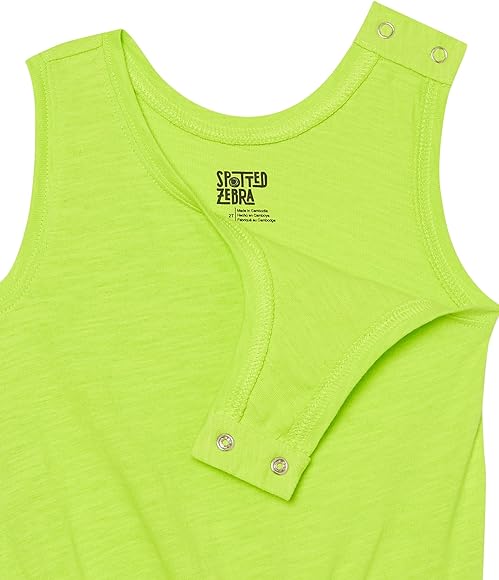 Amazon Essentials Sleeveless Knit Onesies (formerly Spotted Zebra) Girls and Girls, 2-Pack