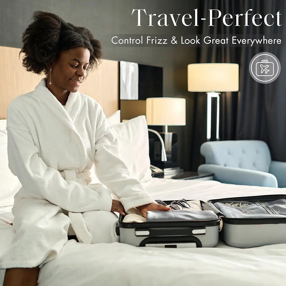 Madison Park Essentials Satin Sheet Set Luxury and Silky with Natural Sheen, Premium 16" Deep Pocket, All Around Elastic - Year-Round Bedding, King, Grey, 6 Piece