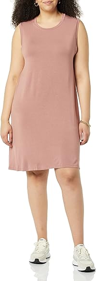 Amazon Essentials Ladies Tank Top Swing Dress