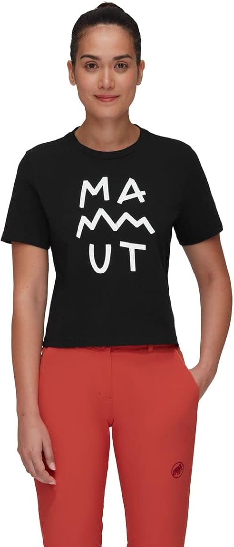 Mammut Women's Massone T-Shirt Cropped Lettering