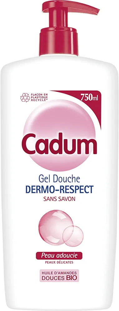 Cadum Dch&Bain Sans Soap 750 ml, The 750 ml Bottle