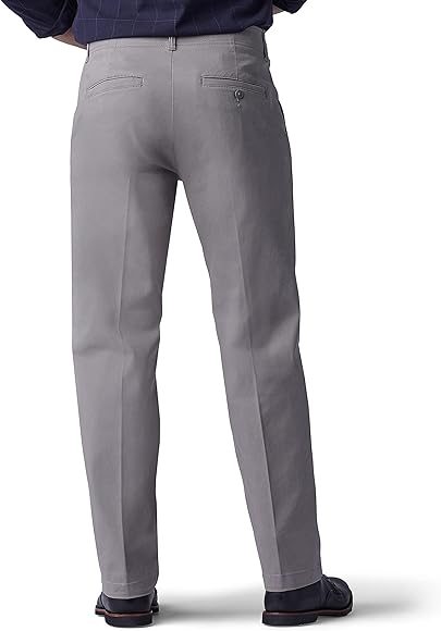 Lee Big & Tall Extreme Motion Flat Front Regular Straight Pant Pantaloni Casual Uomo
