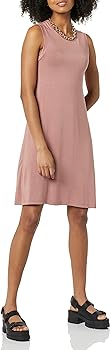 Amazon Essentials Ladies Tank Top Swing Dress