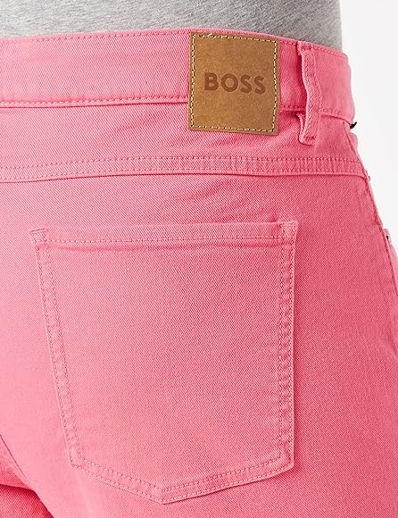 BOSS Women's Slim Crop 2.0 Light Blue Slim Fit Jeans in Super Stretch Denim
