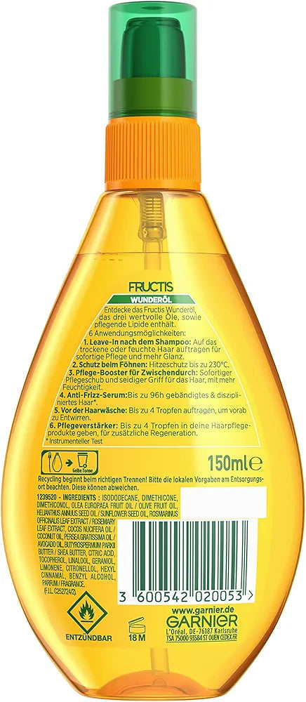 Garnier Fructis Oil Repair Olio magico, 150 ml