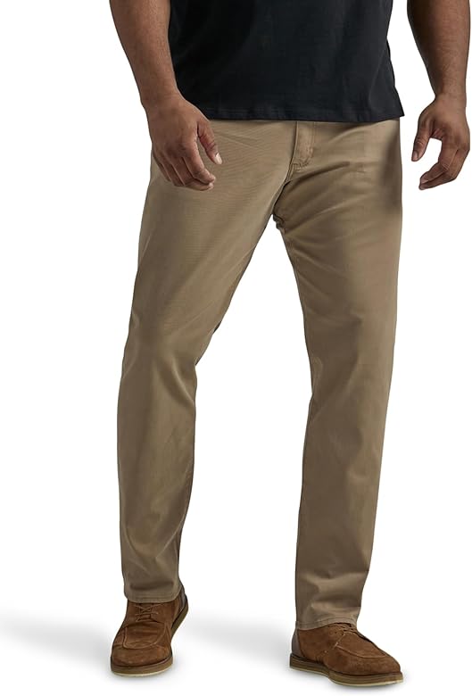 Lee Men's Modern Extreme Motion Straight Fit Large and High Series Jeans