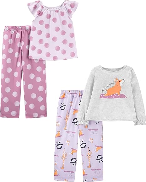 Simple Joys by Carter's Pajama Set (Pack of 2) Girls and Girls