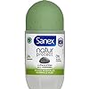 SANEX - Natural Protect Roll-On Deodorant for Normal Skin - Alum Stone Deodorant for Men and Women - 24 hour effectiveness - Alcohol-free, No Dyes - 50 ml