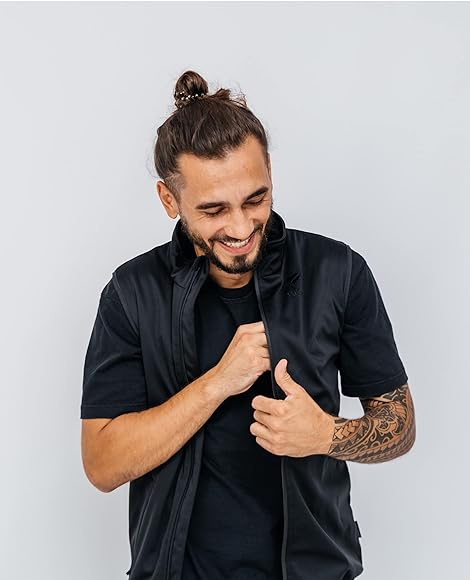 Vulpés Ganymed Intelligent Heated Vest | Controllable via Smartphone | Graphene Technology | Designed and Developed in Germany | Without Power Bank
