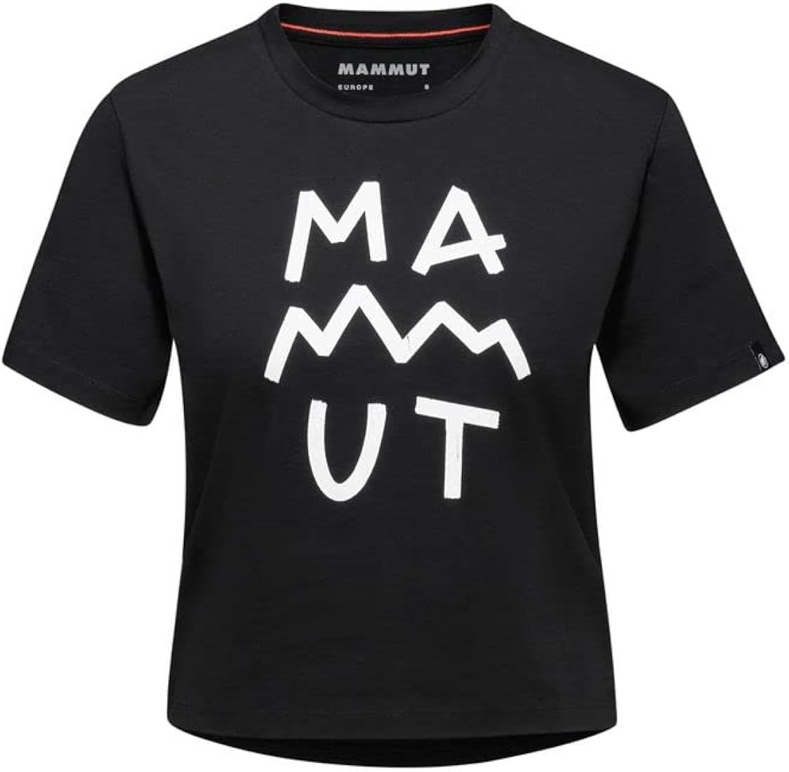 Mammut Women's Massone T-Shirt Cropped Lettering