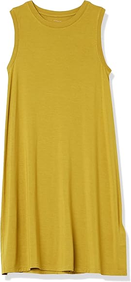 Amazon Essentials Ladies Tank Top Swing Dress
