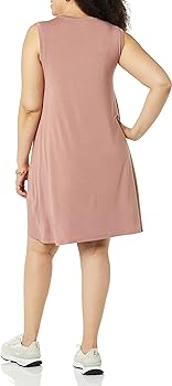 Amazon Essentials Ladies Tank Top Swing Dress