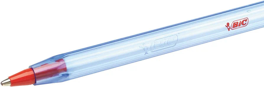 BIC Cristal Soft Stylos-Bille Pointe Moyenne (1,2 mm) - Encres Couleurs Classiques Assorties, Pochette de 10