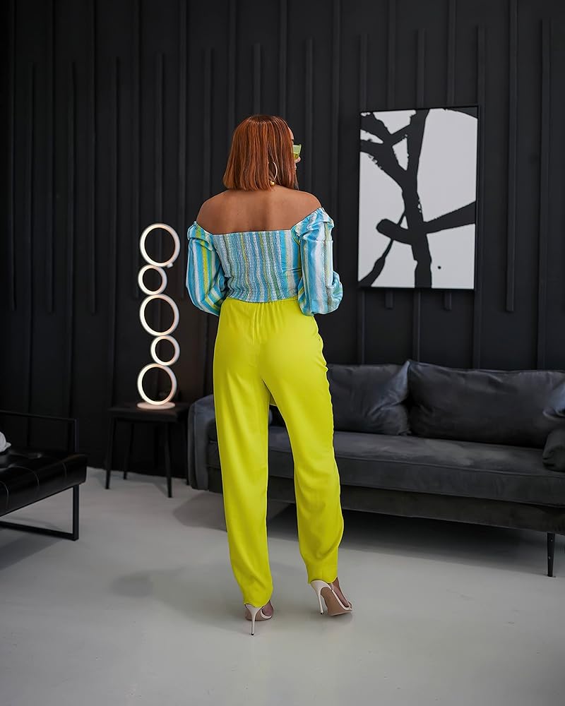 The Drop Sulphur Spring Drape Ruffle Pants by @hintofglamour