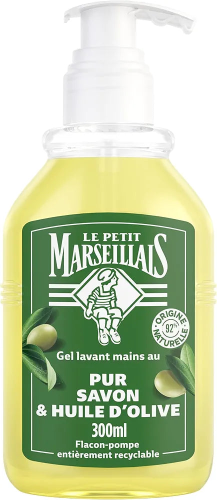 Le Petit Marseillais Hand Cleansing Gel Pure Soap & Olive Oil 300ml