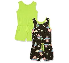 Amazon Essentials Sleeveless Knit Onesies (formerly Spotted Zebra) Girls and Girls, 2-Pack