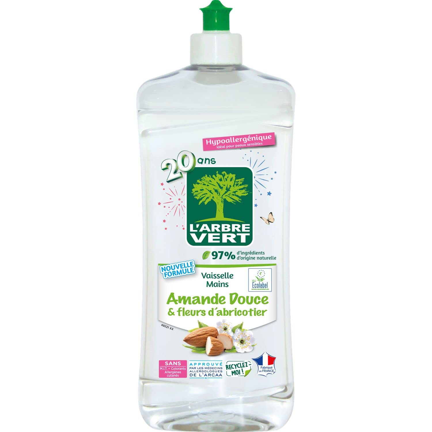 L'Tree Vert - Hand Wash - Sweet Almond - 750 ml