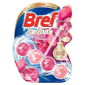 Bref WC Deluxe Magnolia Toilet Block (50g) - Toilet Cleaner