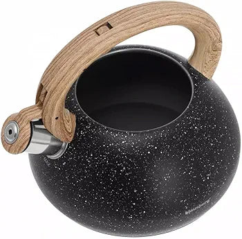 Klausberg KB-7279 Flute Kettle 2.7 L with 7-Layer Base Black