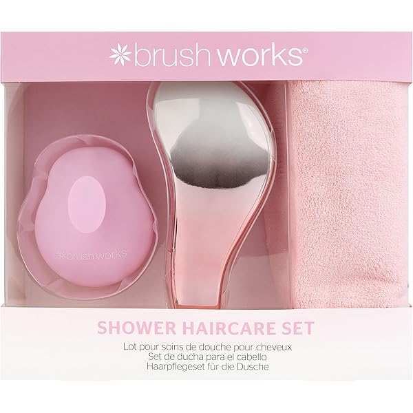 Brushworks Detangling Brush and Scrunchie Set