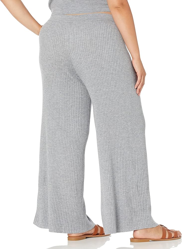 The Drop Catalina Women's Pull-On Rib Sweater Trousers