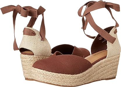 Amazon Essentials Women's Medium Wedge Espadrilles