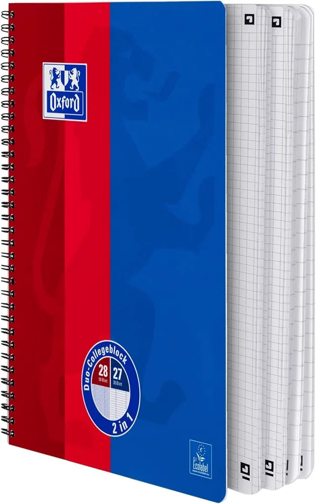 Oxford CollegeBlock Notebook