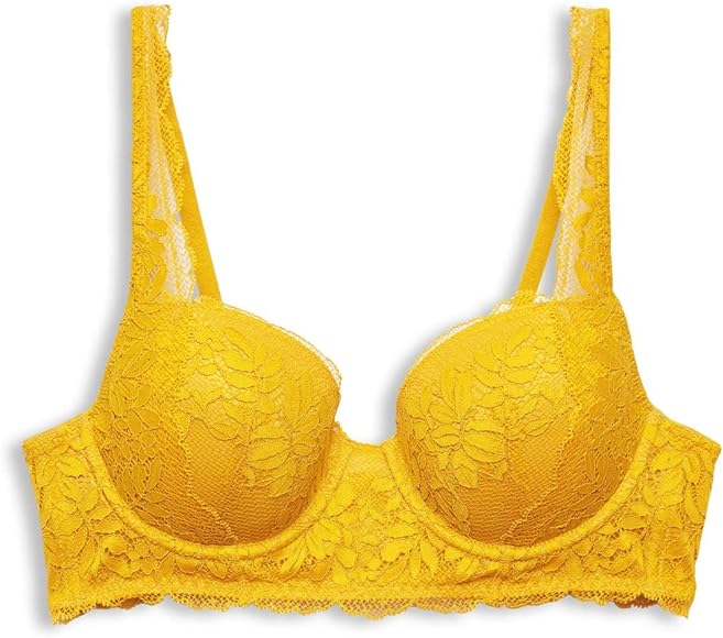 ESPRIT Women's Seasonal Lace RCS CL AS .pad Padded Bra. Size  95C