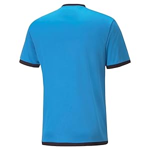 PUMA TeamLiga Men's Referee Jersey, Blue Black