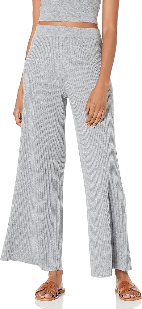 The Drop Catalina Women's Pull-On Rib Sweater Trousers