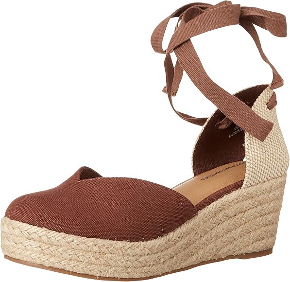 Amazon Essentials Women's Medium Wedge Espadrilles