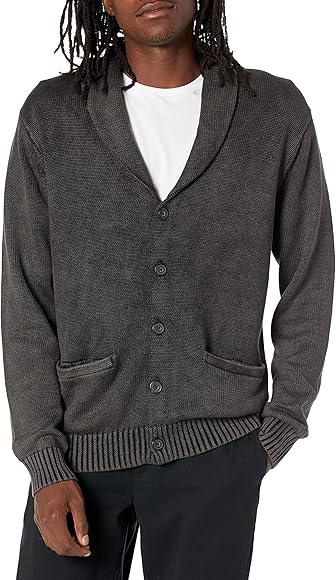 Goodthreads Men's Soft Cotton Shawl Cardigan