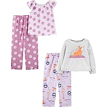 Simple Joys by Carter's Pajama Set (Pack of 2) Girls and Girls