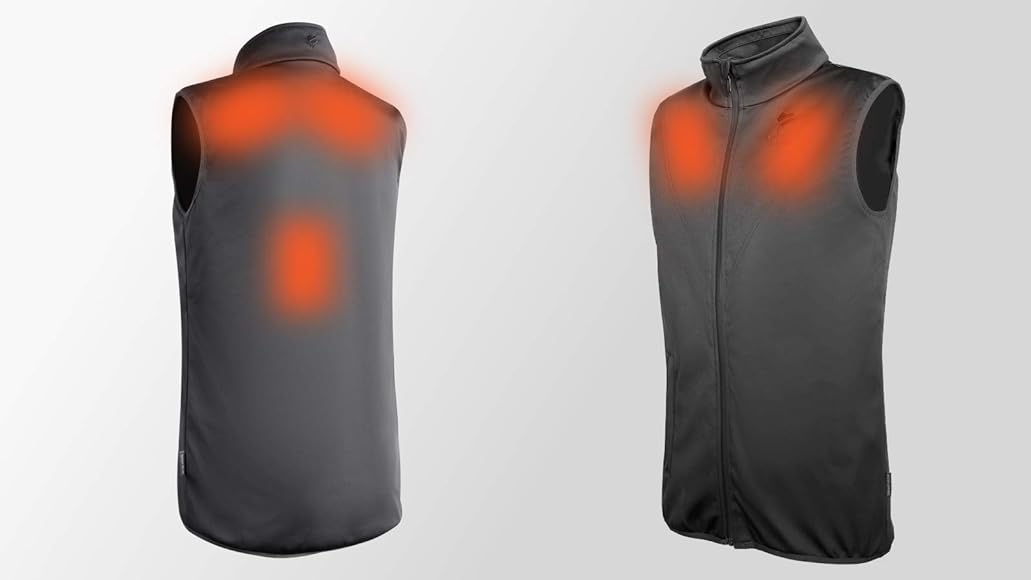 Vulpés Ganymed Intelligent Heated Vest | Controllable via Smartphone | Graphene Technology | Designed and Developed in Germany | Without Power Bank