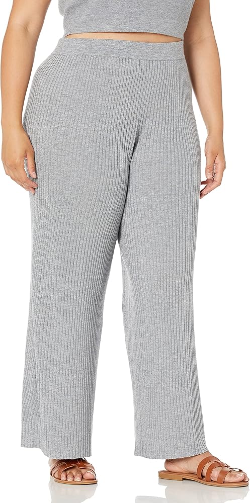 The Drop Catalina Women's Pull-On Rib Sweater Trousers